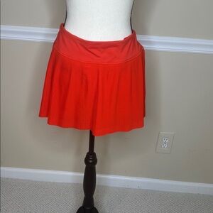 Lululemon Athletica Bright Red Skirt